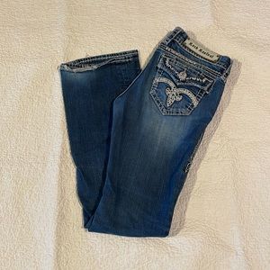 Womens Rock Revival Bootcut Jeans